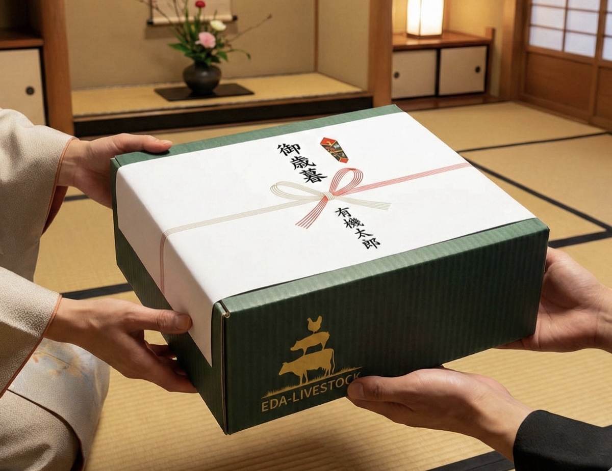 江田畜産 御歳暮ギフトボックス（のし対応・化粧箱入り）